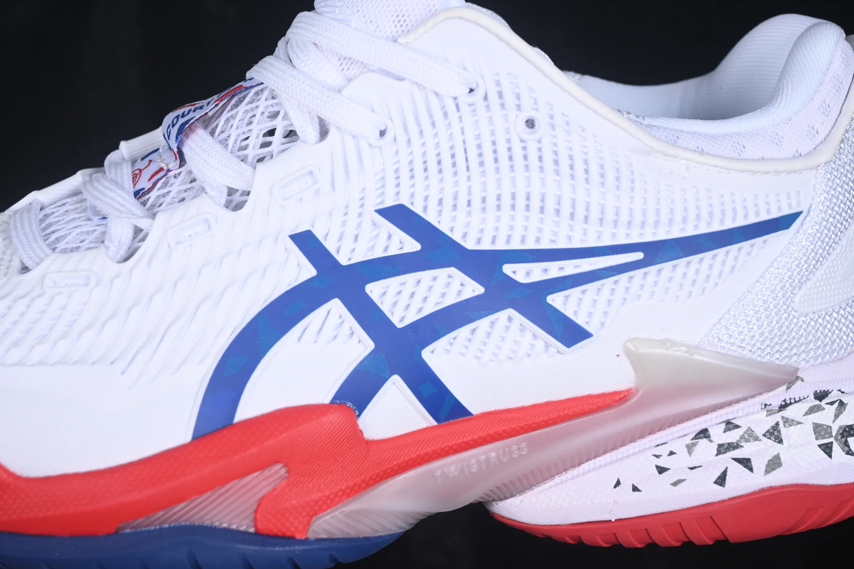 All categories Asics Asics series Asics Court FF 3 Asics Court FF 3 ASICS retro breathable cushioning casual running shoes 1041A480-100